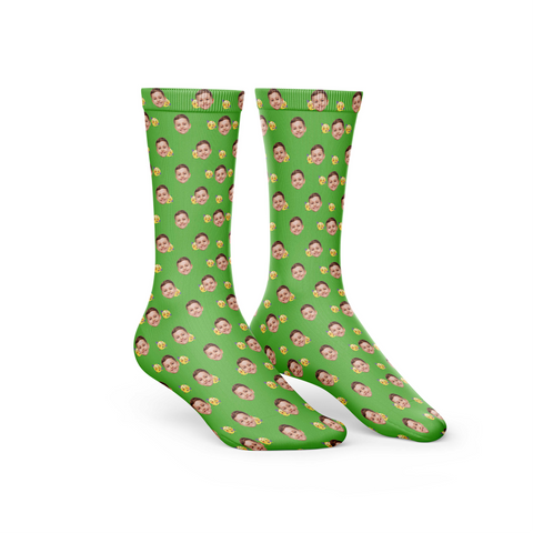 Green Birthday Socks